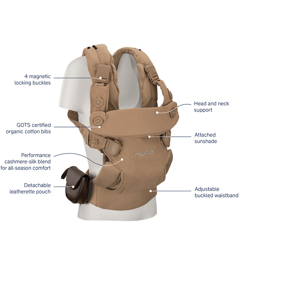 Nuna CUDL Luxe Clik 4-In-1 Baby Carrier