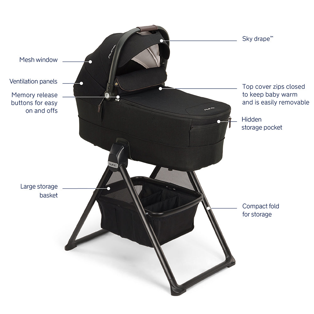 Nuna MIXX Series Stroller Bassinet + Stand