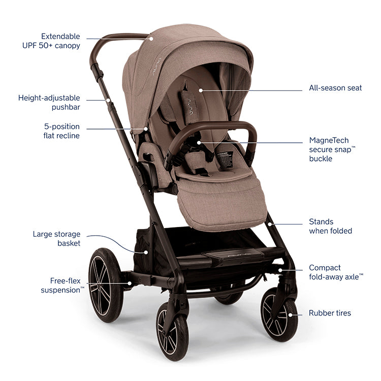 nuna mixx stroller bundle Nuna® MIXX™ Next + Bassinet + PIPA Aire / PIPA RX / PIPA Aire RX Trave