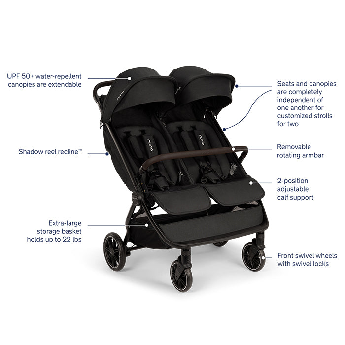 Nuna TRVL Dubl Stroller