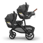 UPPAbaby Vista V3 Double Stroller for TWINS + 2 Bassinets + 2 Mesa/Aria Car Seats