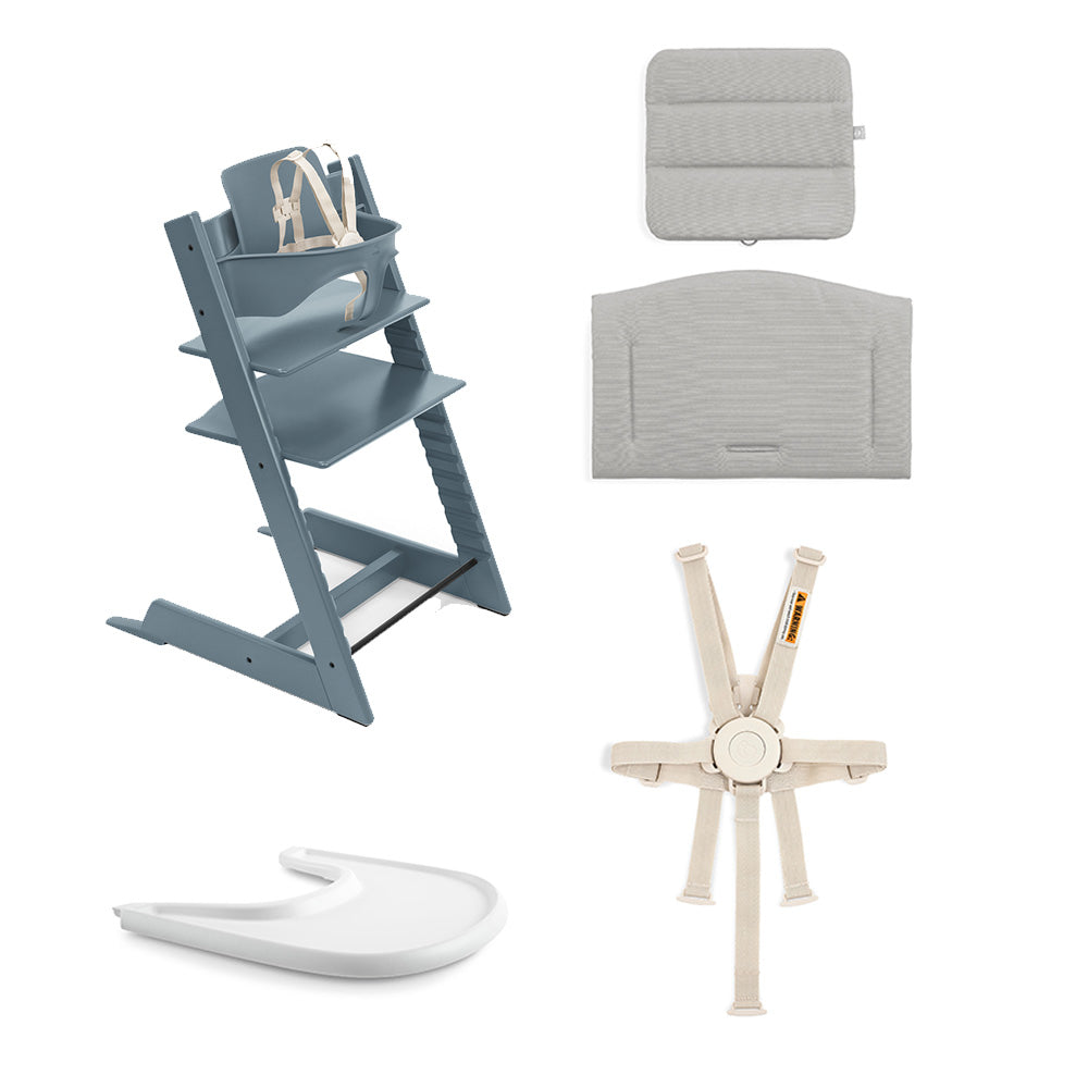 stokke tripp trapp blue Tripp Trapp High Chair Fjord Blue