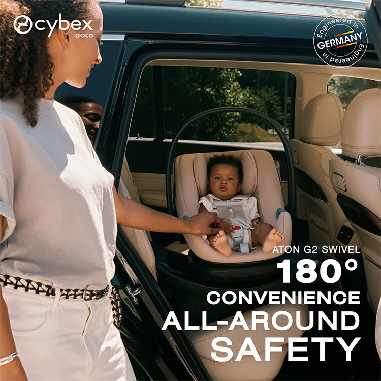 Cybex Aton G2 Swivel Car Seat with Load Leg Base