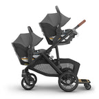 UPPAbaby Vista V3 Double Stroller for TWINS + 2 Mesa/Aria Car Seats