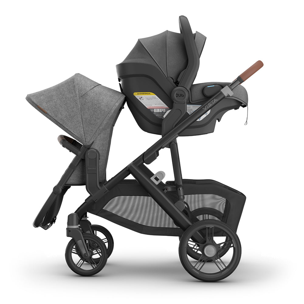 UPPAbaby Vista V3 Double Stroller for TWINS + 2 Bassinets + 2 Mesa/Aria Car Seats