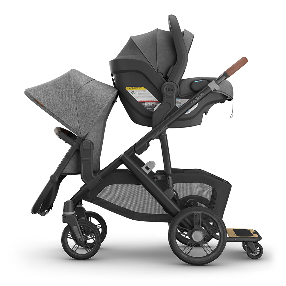UPPAbaby Vista V3 Double Stroller for TWINS + 2 Bassinets + 2 Mesa/Aria Car Seats