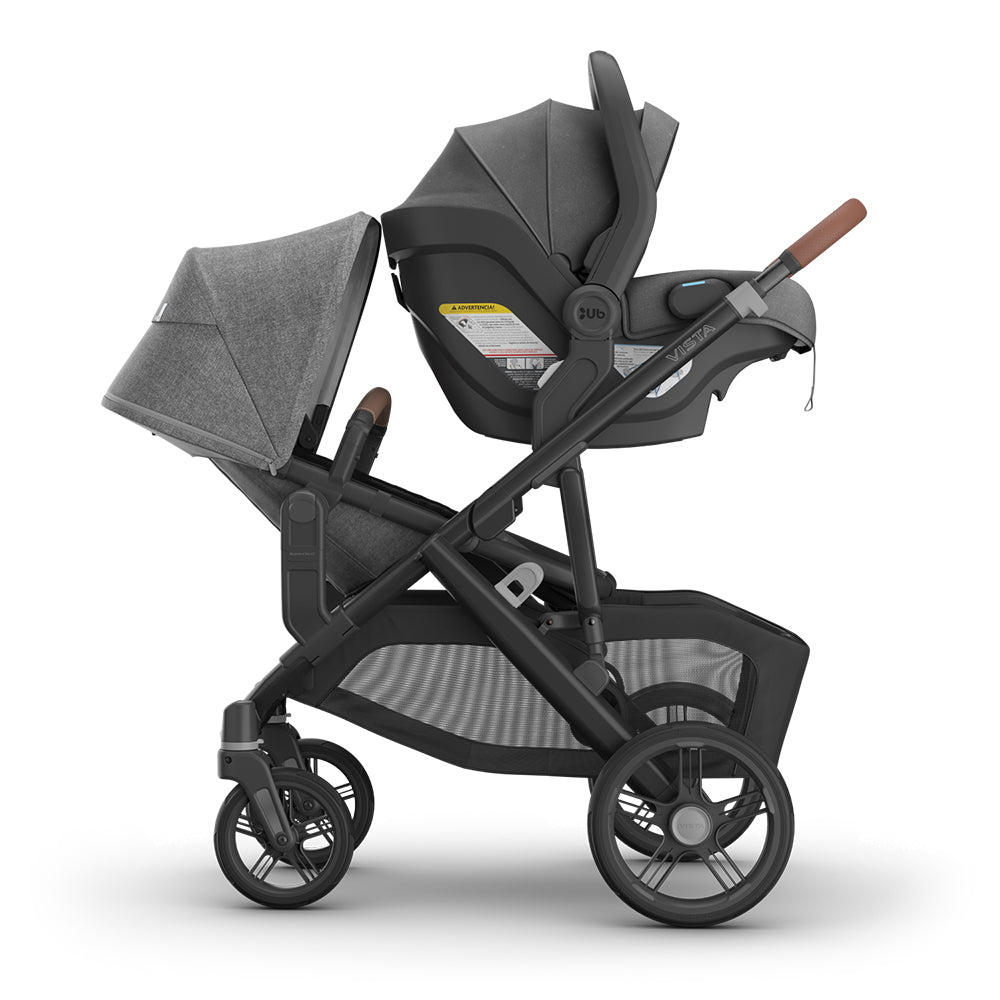 UPPAbaby Vista V3 Double Stroller for TWINS + 2 Bassinets + 2 Mesa/Aria Car Seats