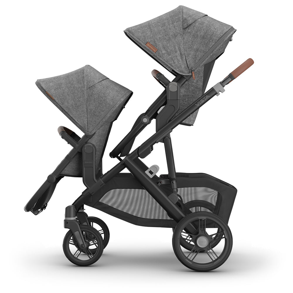 UPPAbaby Vista V3 Double Stroller for TWINS + 2 Bassinets + 2 Mesa/Aria Car Seats