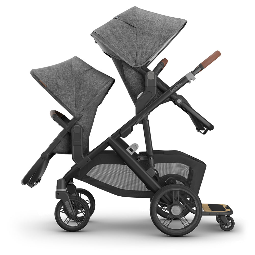 UPPAbaby Vista V3 Double Stroller for TWINS + 2 Bassinets + 2 Mesa/Aria Car Seats