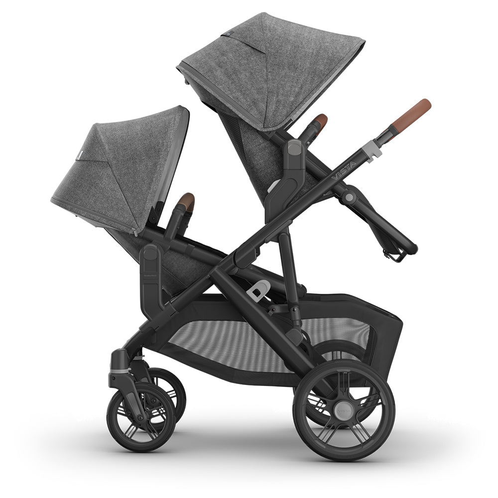 UPPAbaby Vista V3 Double Stroller for TWINS + 2 Bassinets + 2 Mesa/Aria Car Seats