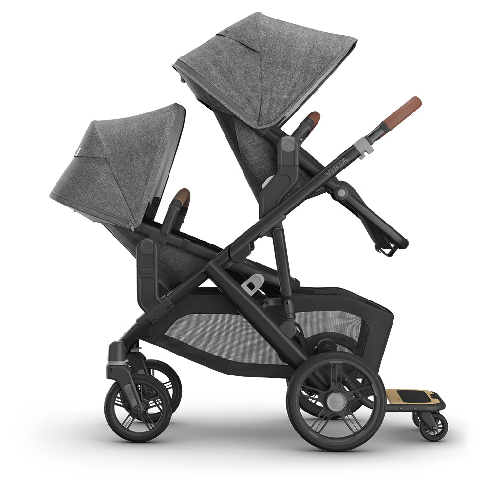 UPPAbaby Vista V3 Double Stroller for TWINS + 2 Bassinets + 2 Mesa/Aria Car Seats