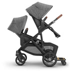UPPAbaby Vista V3 Double Stroller for TWINS + 2 Bassinets + 2 Mesa/Aria Car Seats