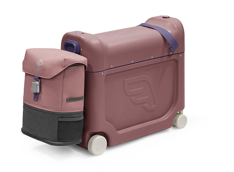 stokke jetkids travel bed Travel Bundle BedBox + Crew BackPack / In White