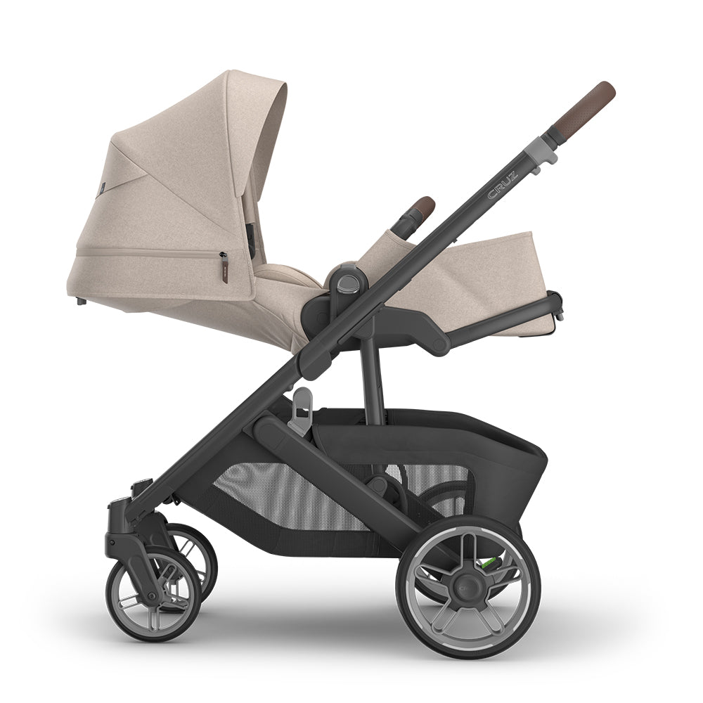 UPPAbaby Cruz V3 Stroller + Bassinet + Mesa/Aria Travel System