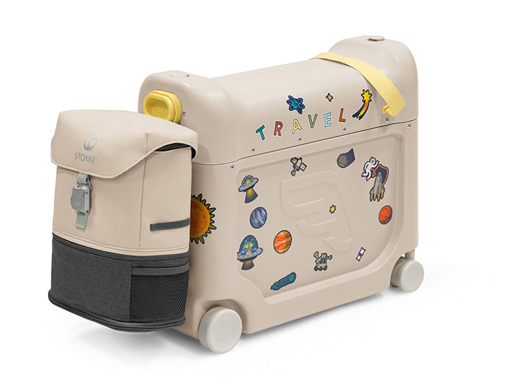 Stokke JetKids BedBox + Crew BackPack Travel Bundle