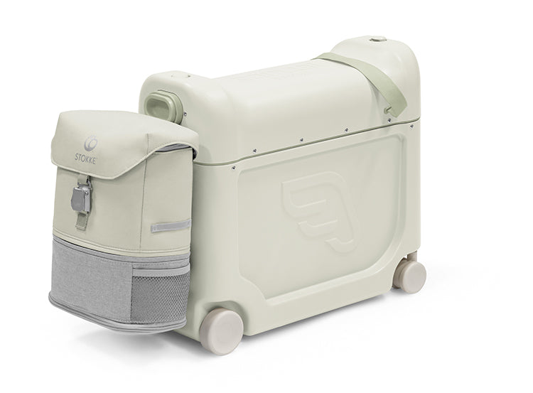 stokke bed travel Travel Bundle BedBox + Crew BackPack / In White