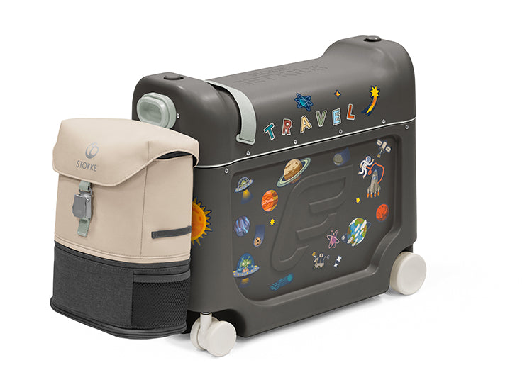 Stokke JetKids BedBox + Crew BackPack Travel Bundle