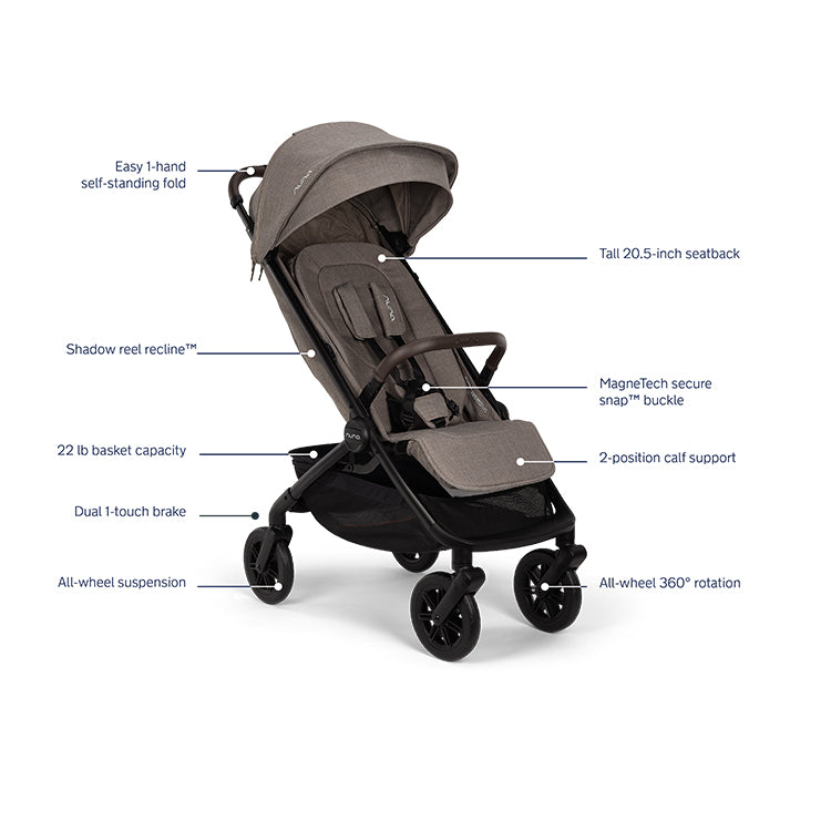 Nuna TRVL™ 360° Stroller