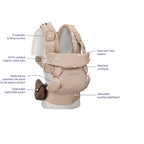 Nuna CUDL Luxe Clik 4-In-1 Baby Carrier