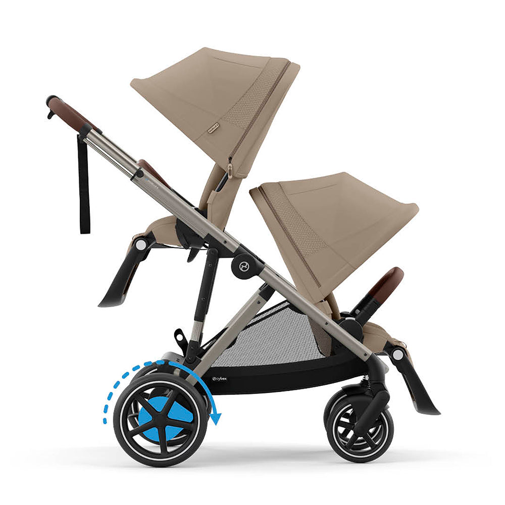 Cybex e-Gazelle S Double Electronic Assist Stroller