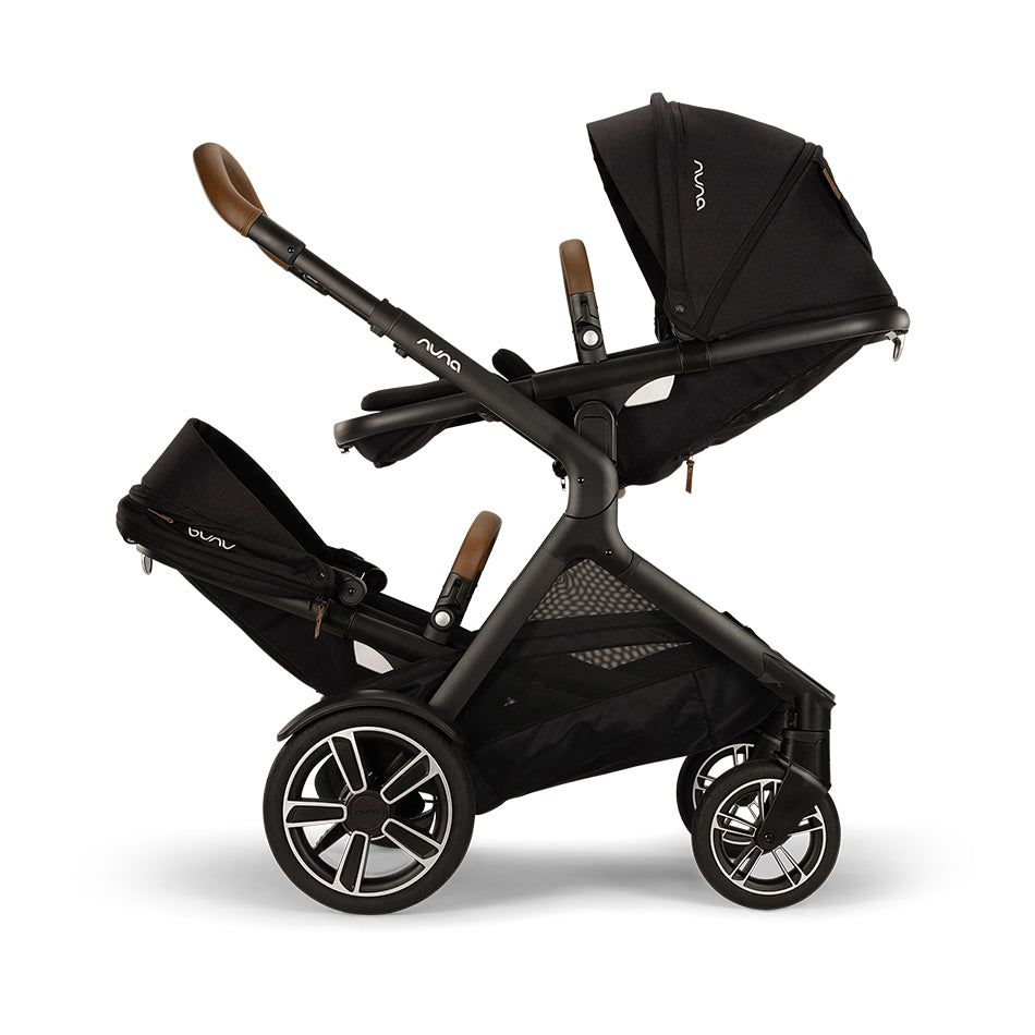 Nuna DEMI Next + Rider Board Stroller Caviar