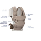 Nuna CUDL Luxe Clik 4-In-1 Baby Carrier