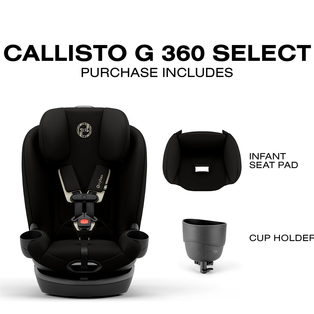 Cybex Callisto G 360 Select Rotating All-in-One Car Seat