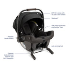 Nuna TRVL LX Stroller + PIPA URBN Car Seat Travel System