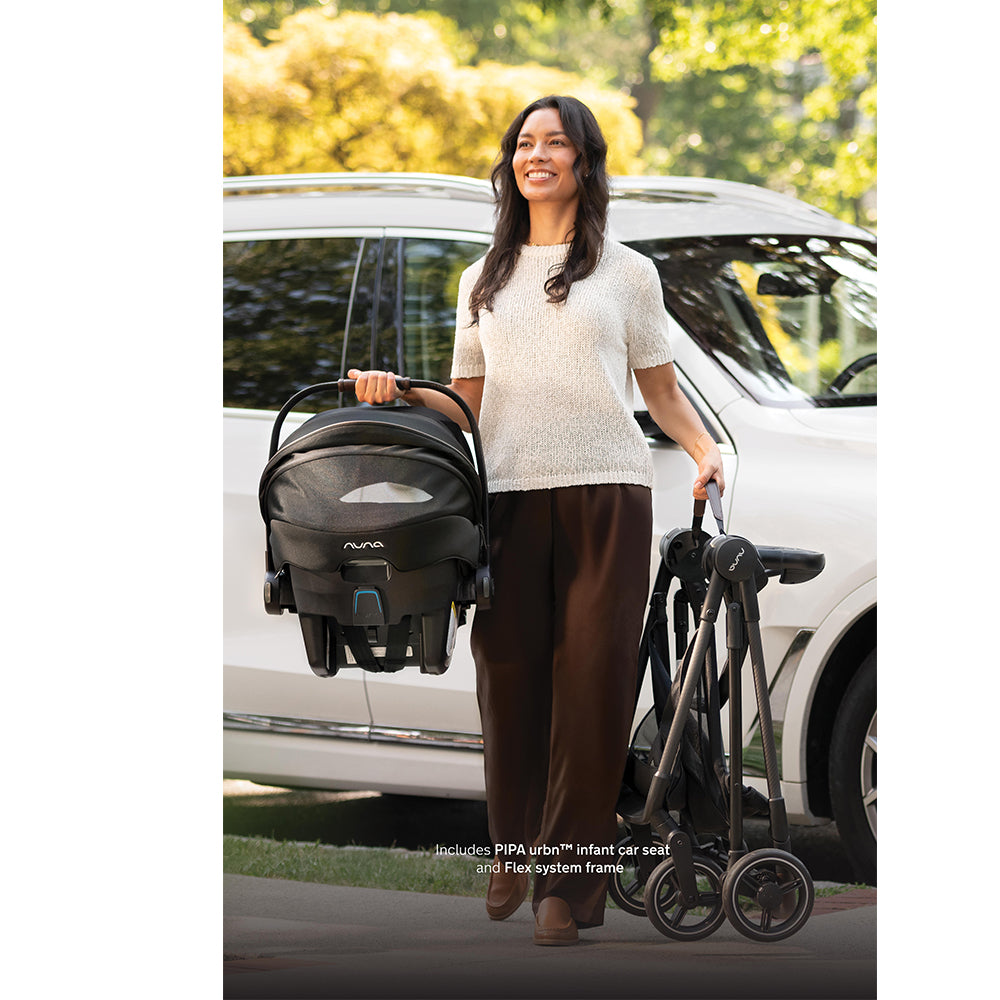Nuna PIPA URBN Flex System with PIPA URBN Car Seat