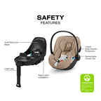 Cybex Cloud G Pro Car Seat with Load Leg Base