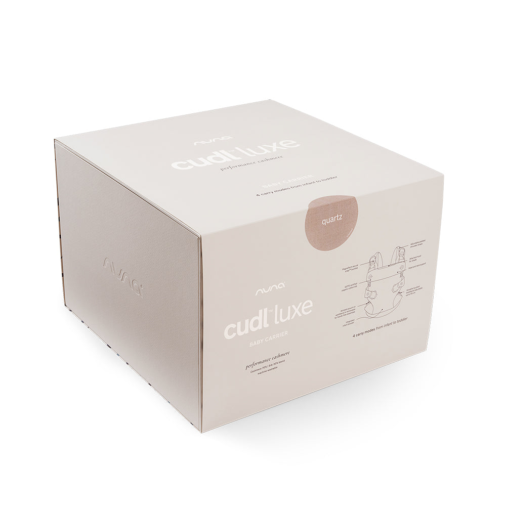 Nuna CUDL Luxe Clik 4-In-1 Baby Carrier