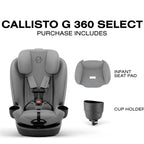 Cybex Callisto G 360 Select Rotating All-in-One Car Seat