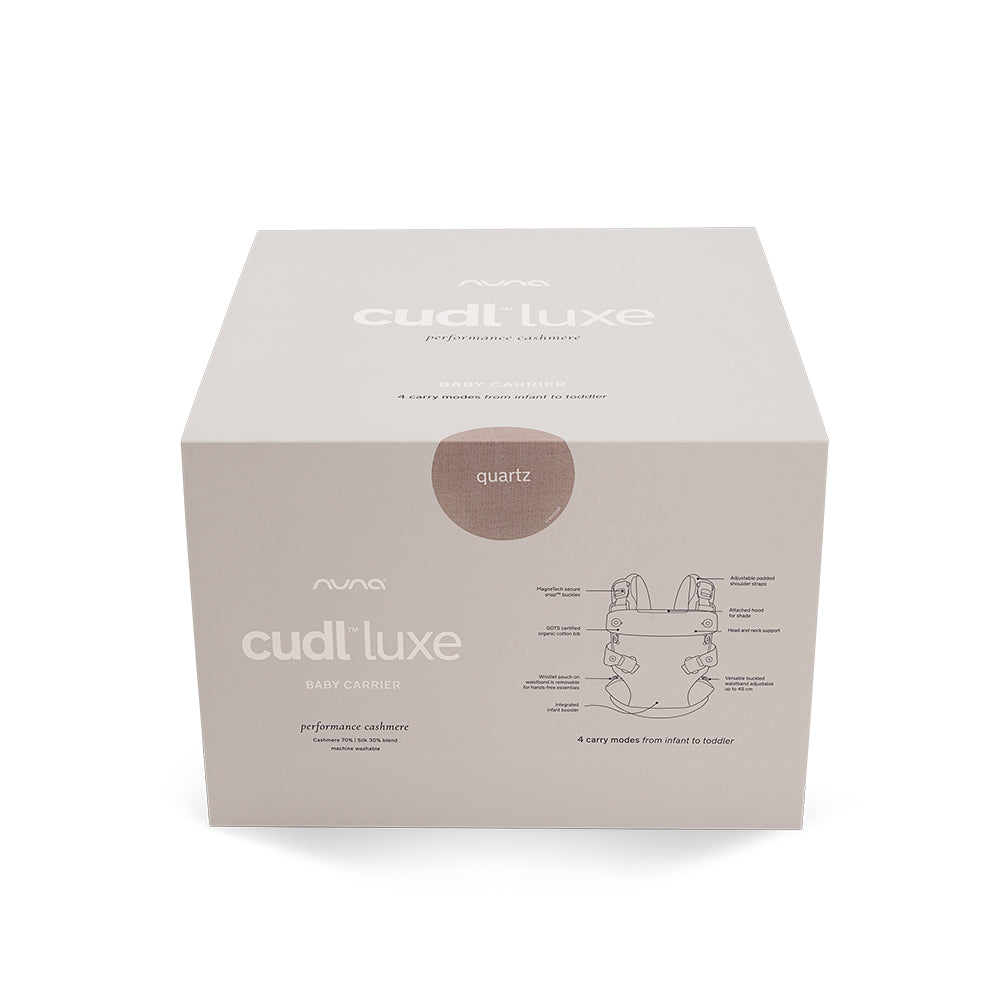 Nuna CUDL Luxe Clik 4-In-1 Baby Carrier