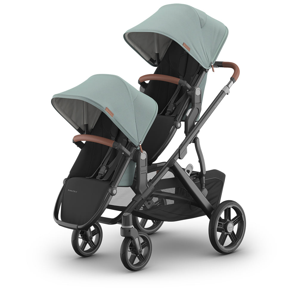 UPPAbaby Vista V3 Double Stroller for TWINS + 2 Bassinets + 2 Mesa/Aria Car Seats