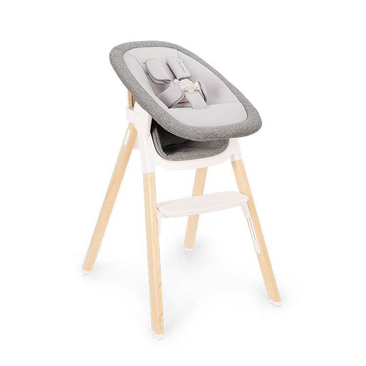 Nuna BRYN High Chair + Newborn Rocker Seat
