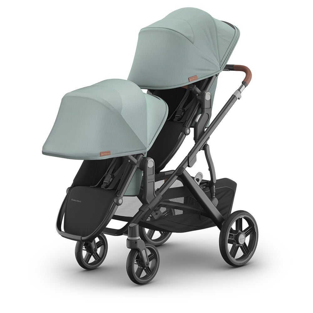 UPPAbaby Vista V3 Double Stroller for TWINS + 2 Bassinets + 2 Mesa/Aria Car Seats