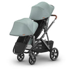 UPPAbaby Vista V3 Double Stroller for TWINS + 2 Bassinets + 2 Mesa/Aria Car Seats