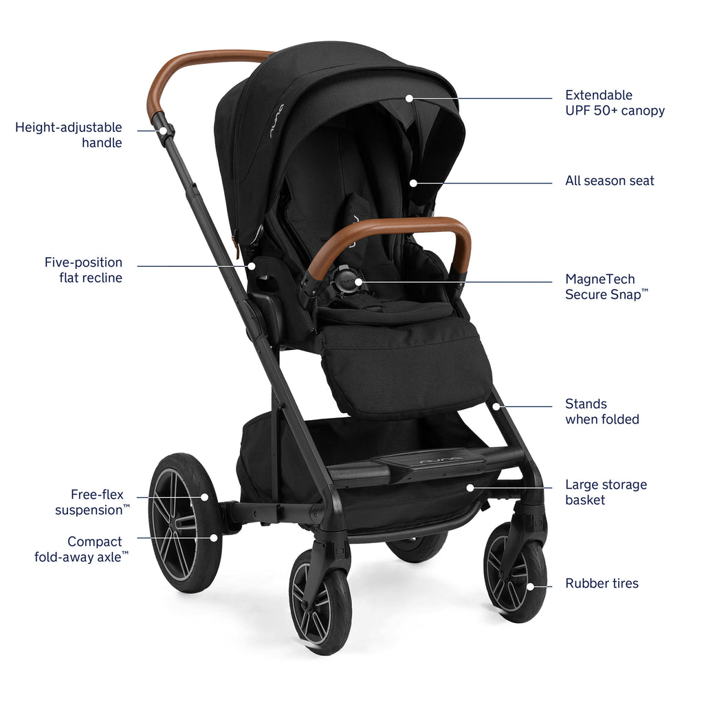 Nuna® MIXX™ Next Stroller + PIPA™ URBN Car Seat Travel System