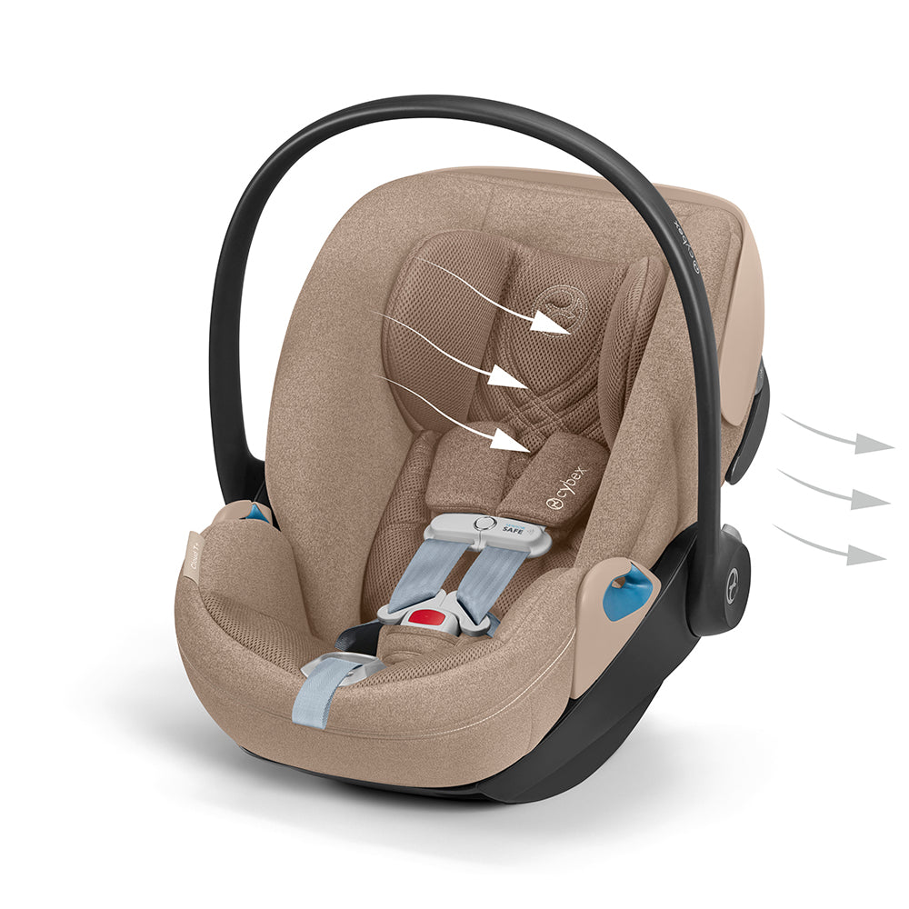 Cybex Cloud T  SensorSafe Comfort Extend Infant Car Seat