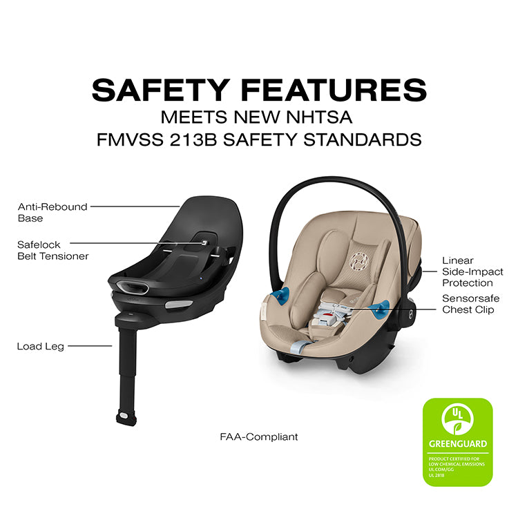 Cybex Aton G2 Swivel Car Seat with Load Leg Base