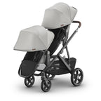 UPPAbaby Vista V3 Double Stroller for TWINS + 2 Bassinets + 2 Mesa/Aria Car Seats