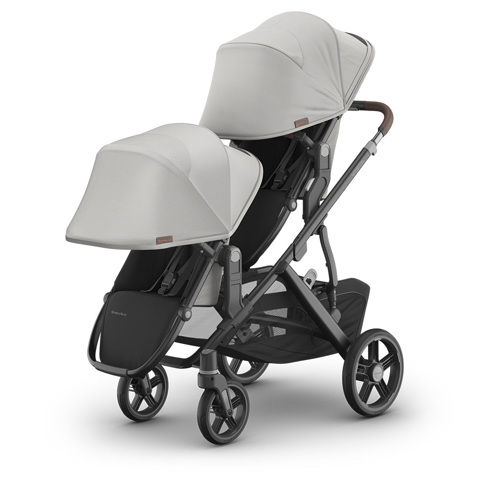 UPPAbaby Vista V3 Double Stroller for TWINS + 2 Bassinets + 2 Mesa/Aria Car Seats