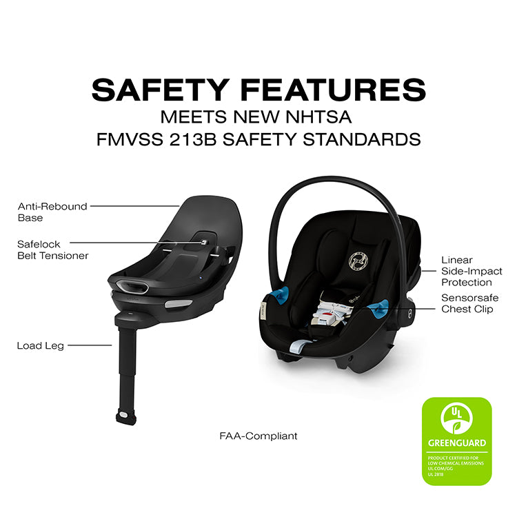 Cybex Aton G2 Swivel Car Seat with Load Leg Base