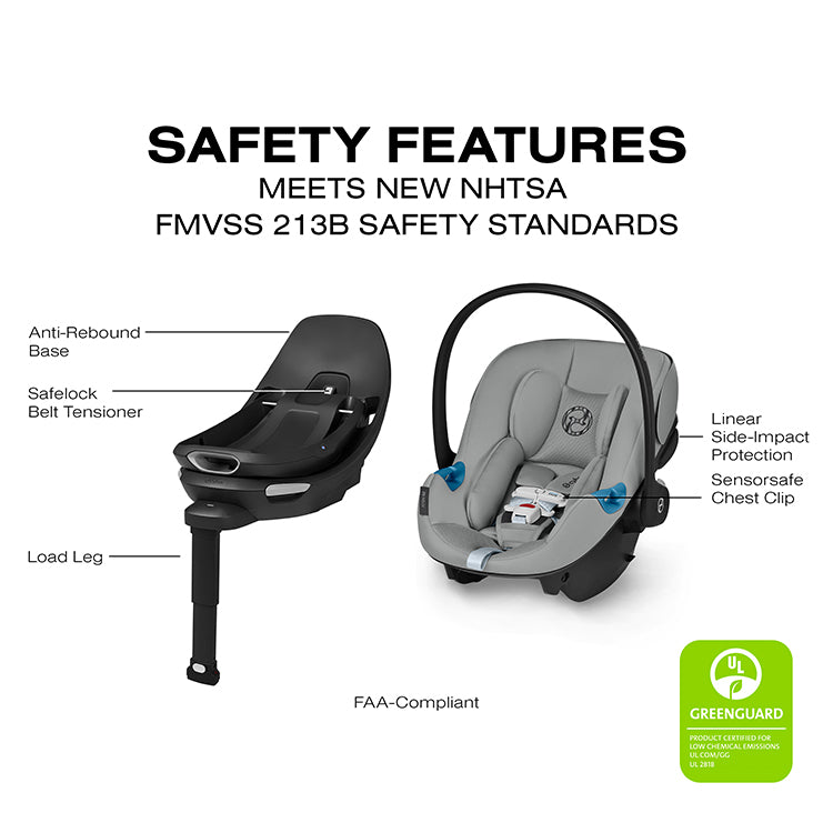 Cybex Aton G2 Swivel Car Seat with Load Leg Base