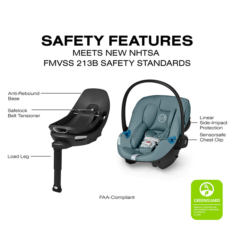 Cybex Aton G2 Swivel Car Seat with Load Leg Base