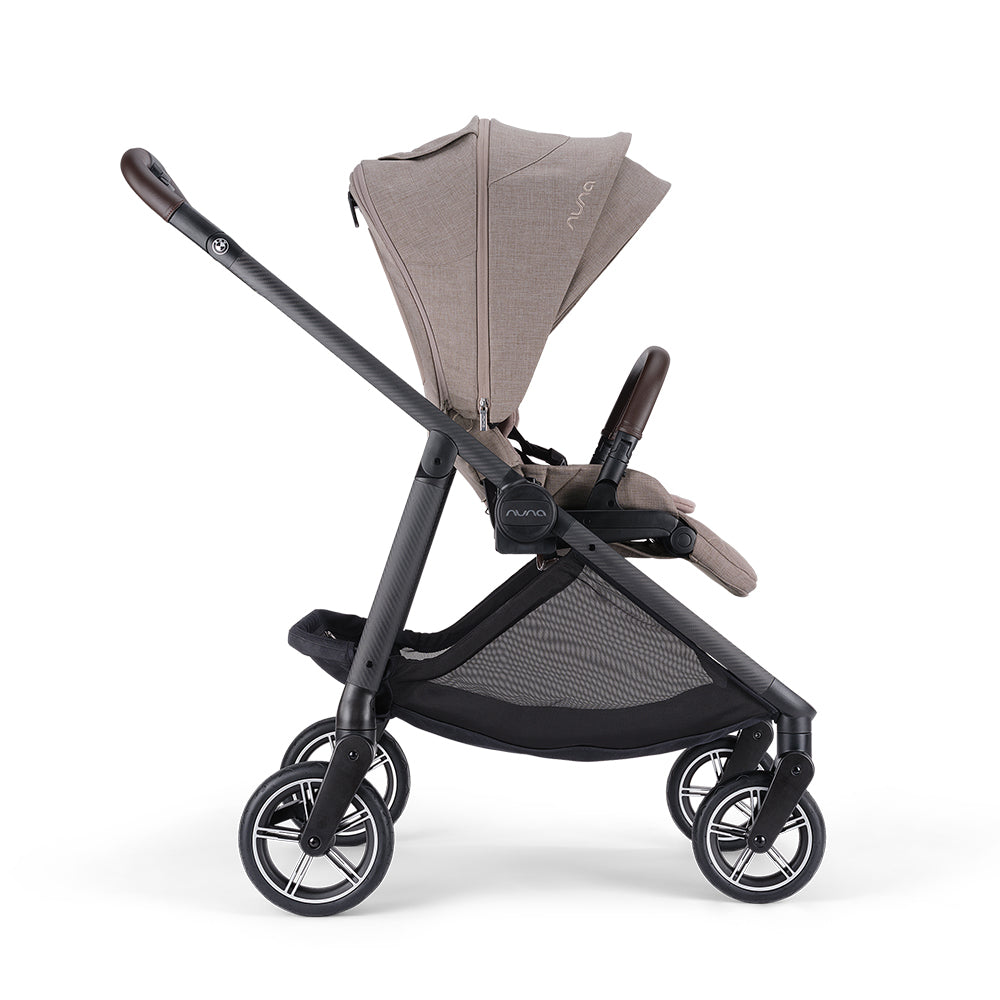 Nuna Swiv Stroller BMW Collection in Umber