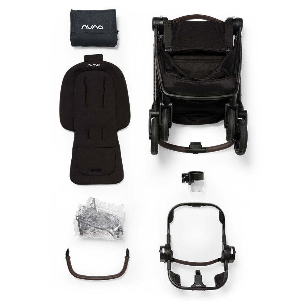 Nuna SWIV Stroller + PIPA URBN Travel System