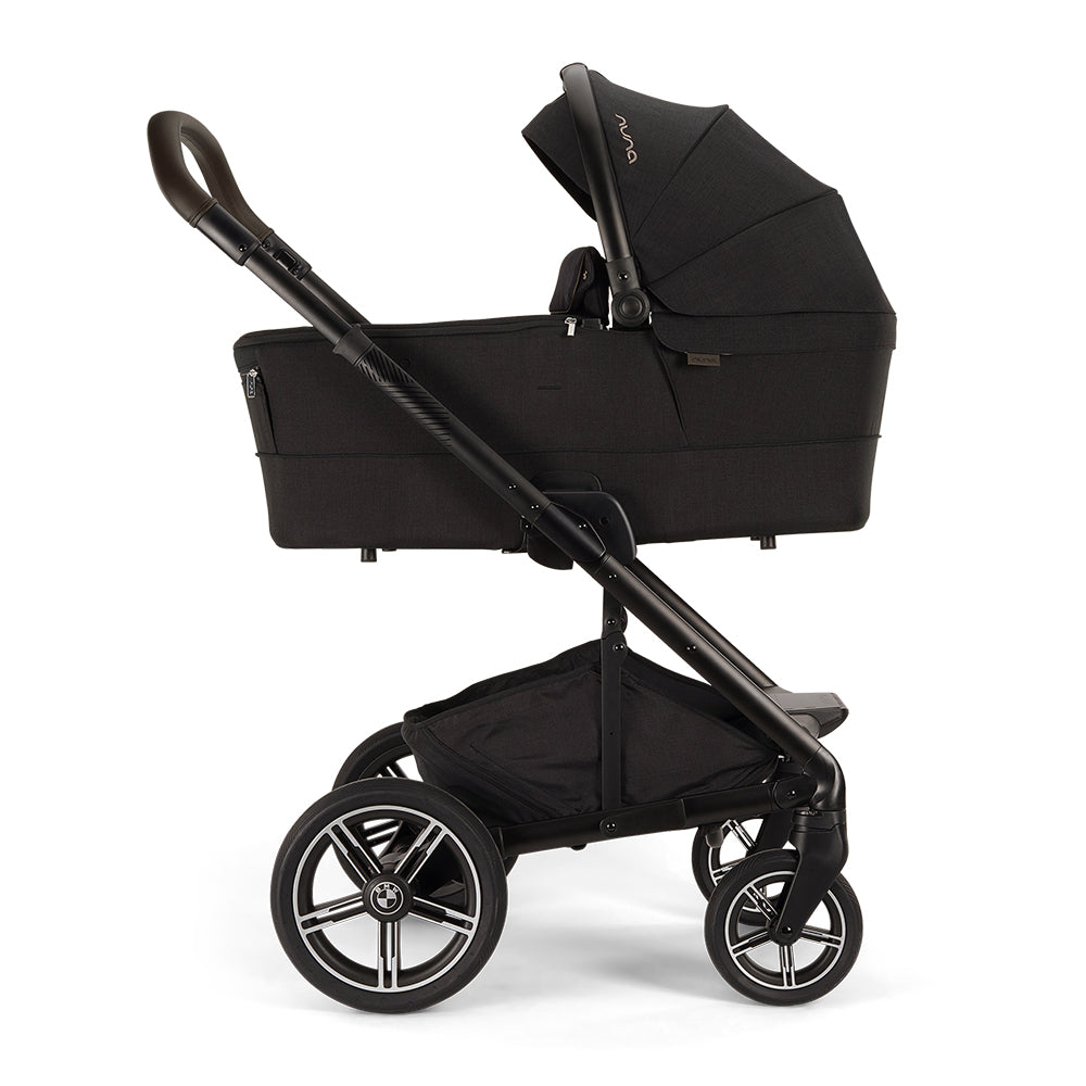 Nuna MIXX Series Stroller Bassinet + Stand in BMW Collection (Element)