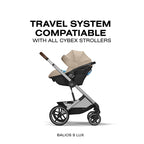 Cybex Aton G2 Swivel Car Seat with Load Leg Base