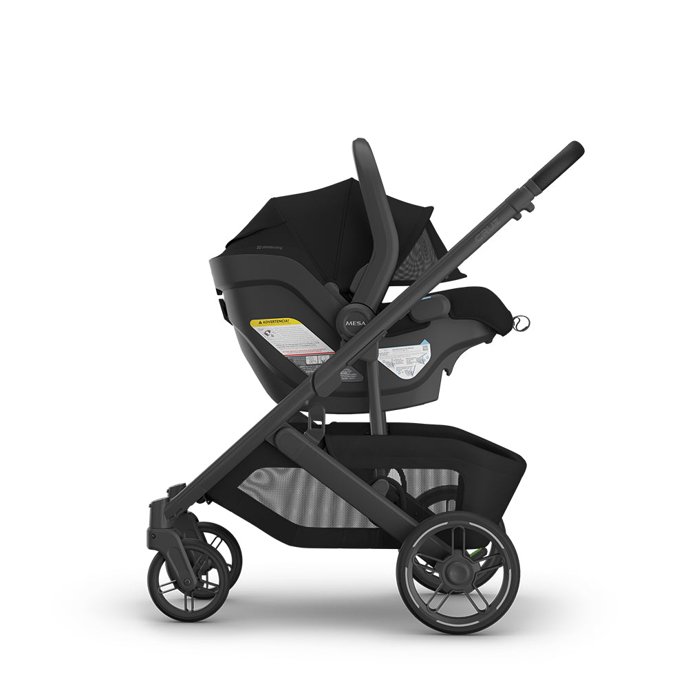 UPPAbaby Cruz V3 Stroller + Bassinet + Mesa/Aria Travel System